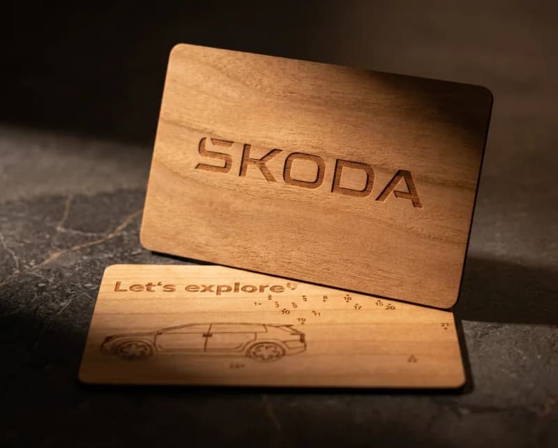 Škoda Auto Chooses Cherry Wood RFID Cards for EV Charging