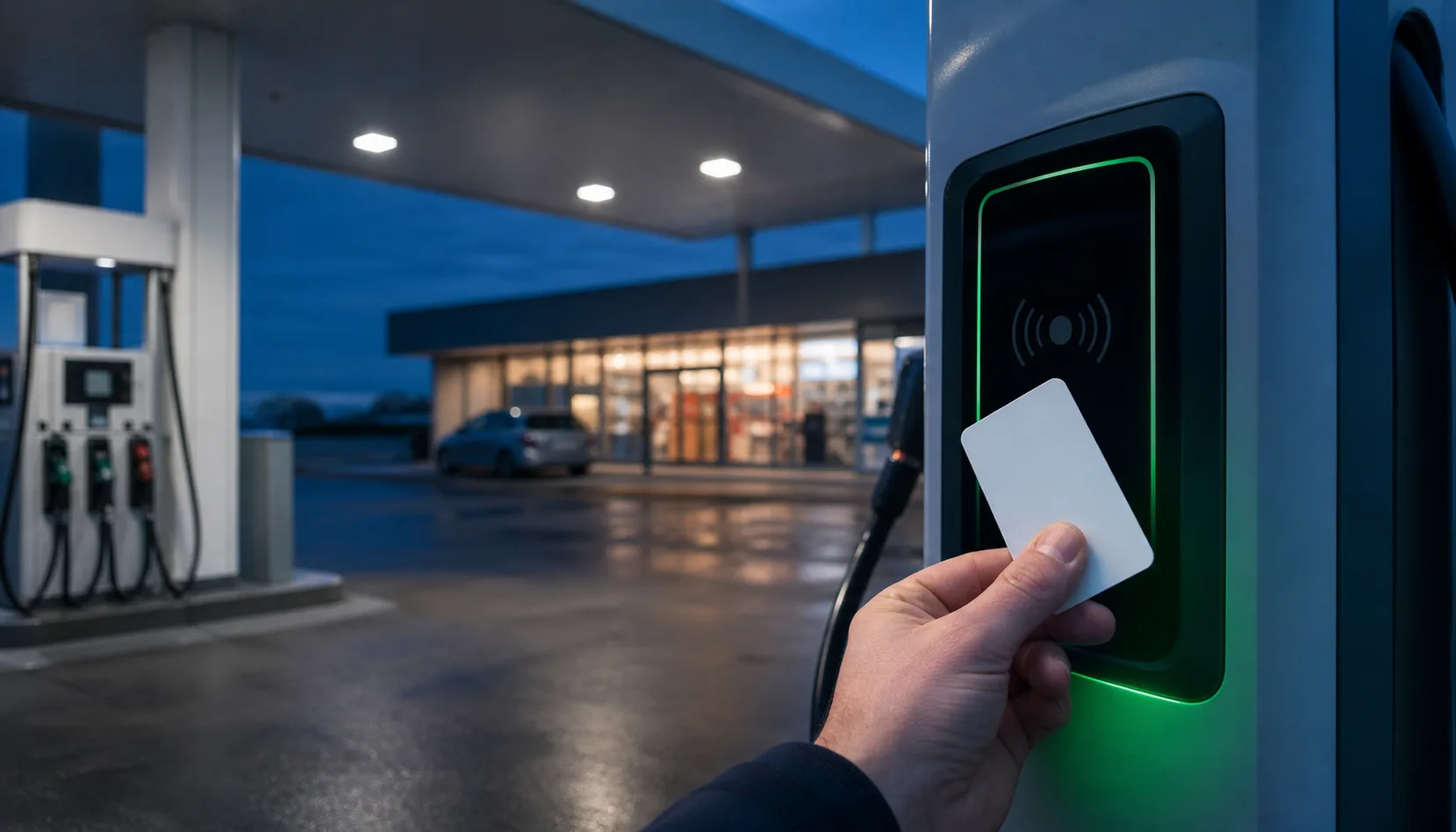 La card dual-energy del piazzale: perché le stazioni di servizio stanno emettendo un'unica RFID per carburante e ricarica EV